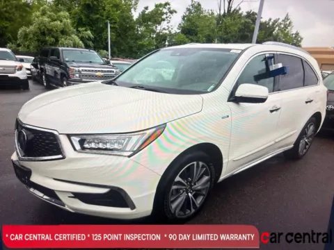 White 2019 Acura MDX Sport Hybrid 3.0L for sale in Milford, CT