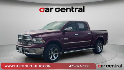 Red 2017 Ram 1500 Laramie for sale in Milford, CT