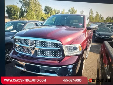 Red 2017 Ram 1500 Laramie for sale in Milford, CT