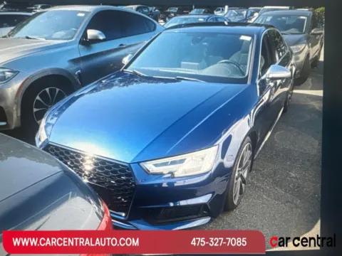 Blue 2018 Audi S4 3.0T Premium Plus for sale in Milford, CT