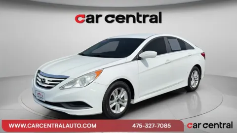 White 2014 Hyundai Sonata GLS for sale in Milford, CT