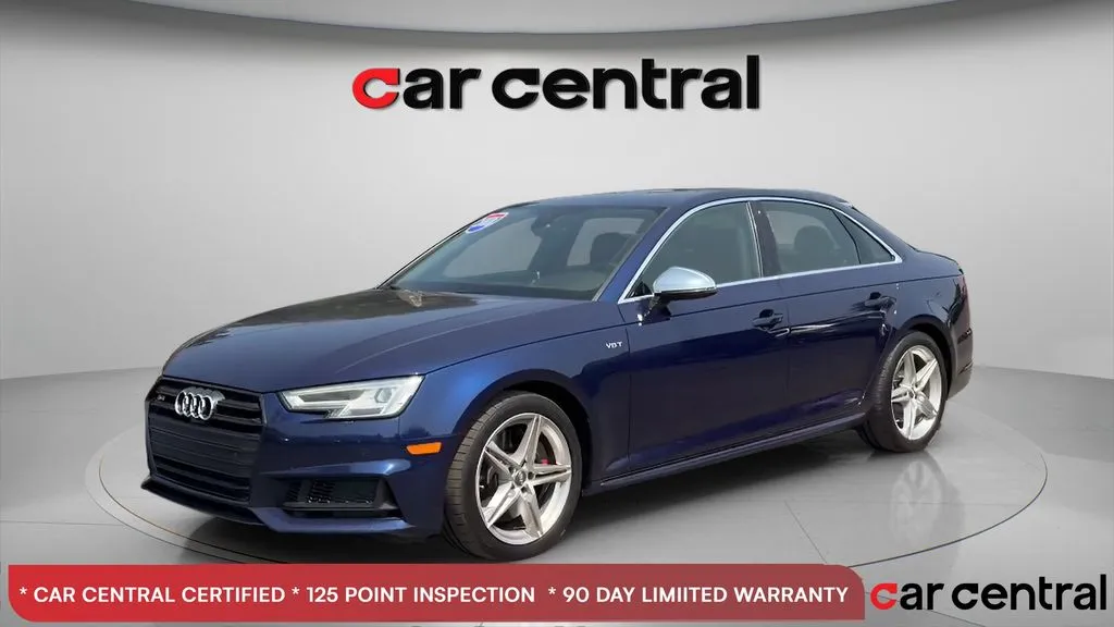 Blue 2018 Audi S4 3.0T Prestige for sale in Milford, CT