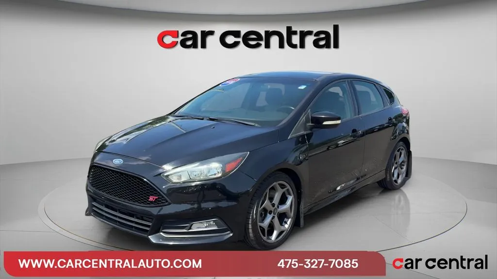 Black 2018 Ford Focus ST for sale in Milford, CT