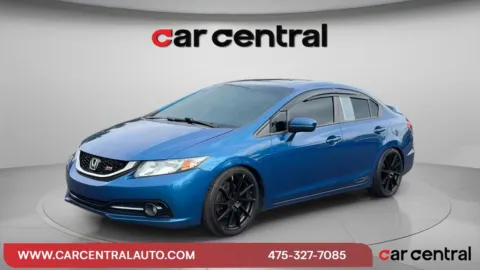 Blue 2015 Honda Civic Si for sale in Milford, CT