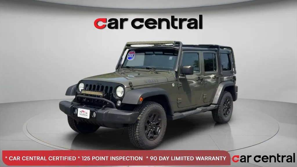Green 2015 Jeep Wrangler Unlimited Sport for sale in Milford, CT