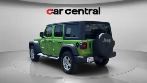 Another view of 2018 Jeep Wrangler Unlimited Sport S for sale in Milford, CT at Car Central Milford