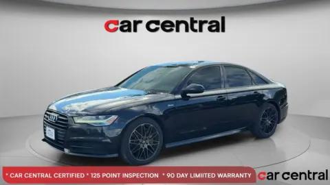 Black 2016 Audi A6 3.0T Premium Plus for sale in Milford, CT