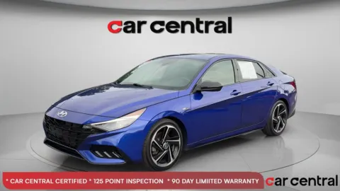 Blue 2023 Hyundai Elantra N Line for sale in Milford, CT