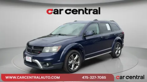 Blue 2017 Dodge Journey Crossroad for sale in Milford, CT