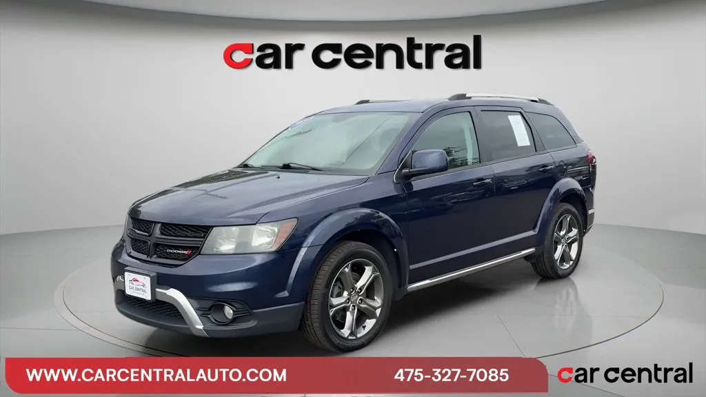 Blue 2017 Dodge Journey Crossroad for sale in Milford, CT