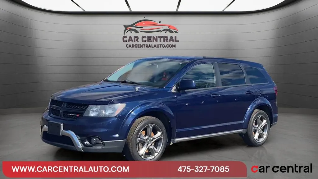 Blue 2017 Dodge Journey Crossroad for sale in Milford, CT
