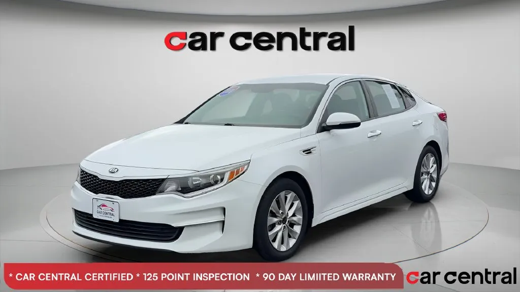 White 2018 Kia Optima LX for sale in Milford, CT