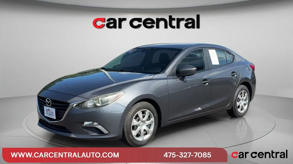 Gray 2015 Mazda Mazda3 i Sport for sale in Milford, CT