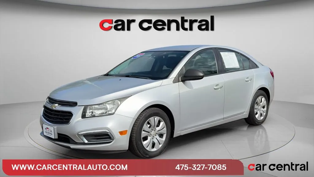 Silver 2015 Chevrolet Cruze LS for sale in Milford, CT