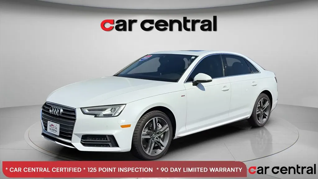 White 2017 Audi A4 2.0T Premium Plus for sale in Milford, CT