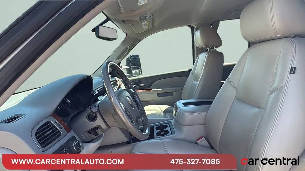 Silver 2012 Chevrolet Silverado 3500 HD LTZ for sale in Milford, CT