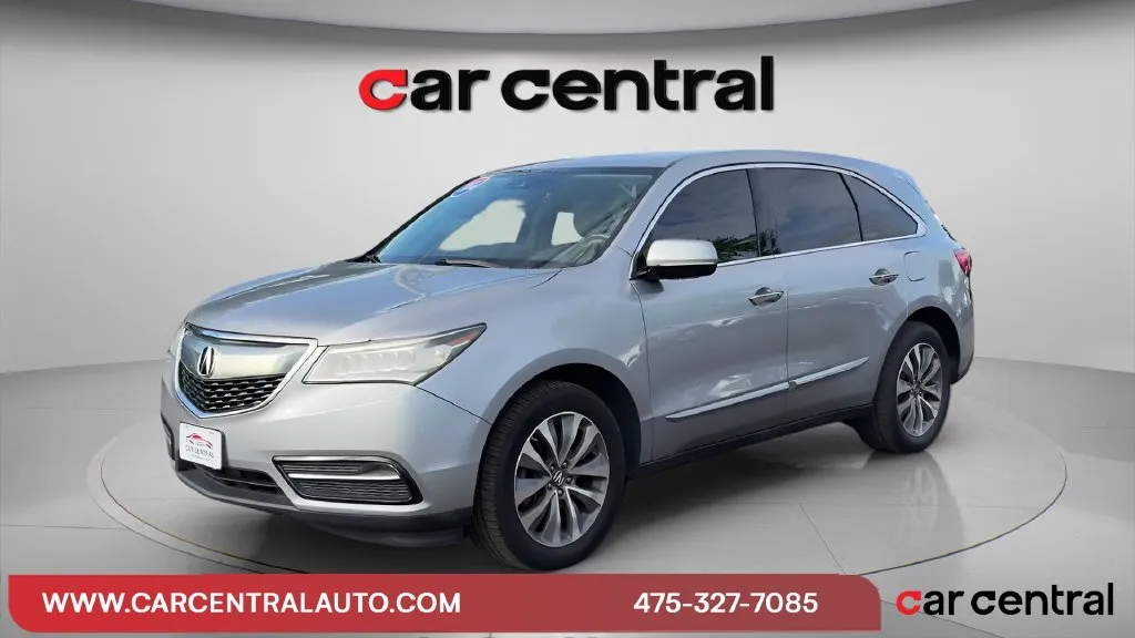 Silver 2016 Acura MDX 3.5L for sale in Milford, CT