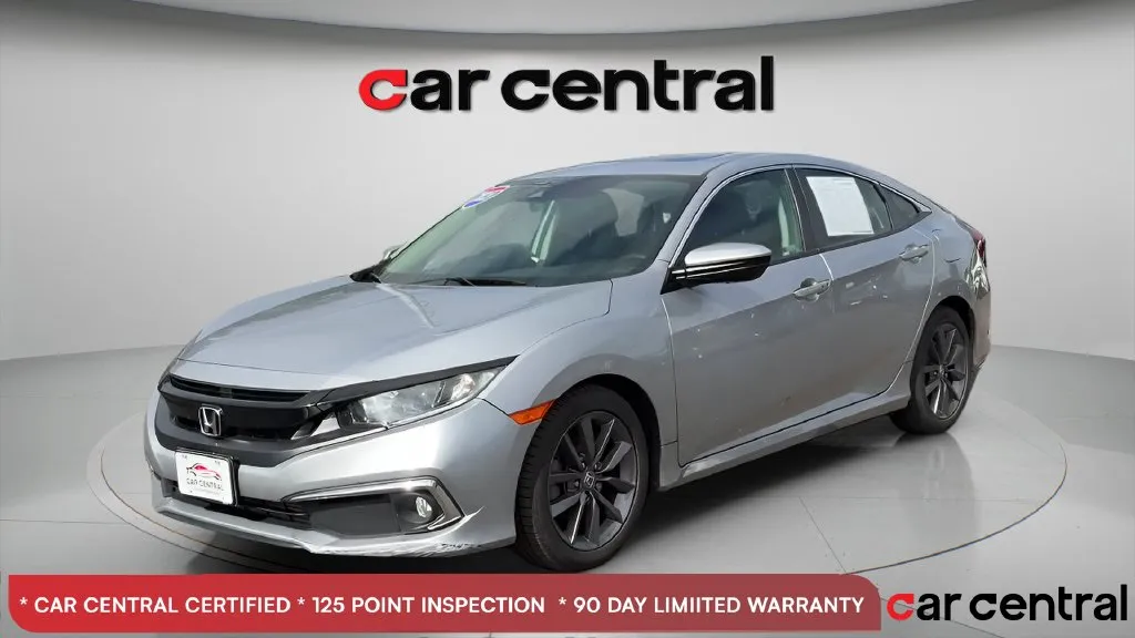 Silver 2021 Honda Civic EX for sale in Milford, CT
