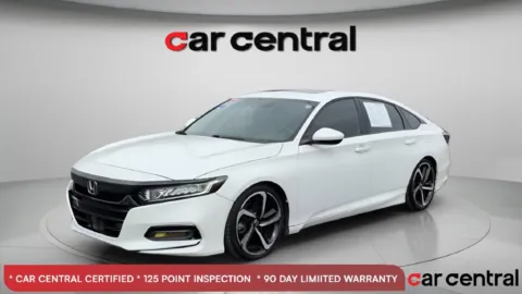 White 2018 Honda Accord Sport 2.0T for sale in Milford, CT