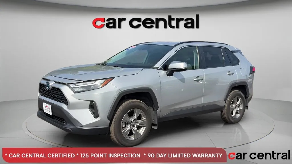 Silver 2024 Toyota RAV4 Hybrid XLE for sale in Milford, CT