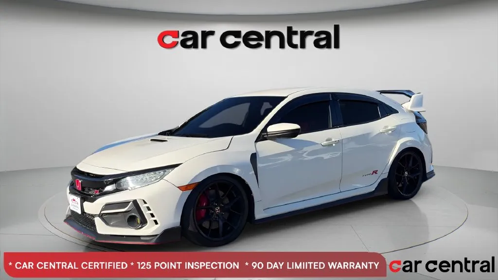 White 2019 Honda Civic Type R Touring for sale in Milford, CT