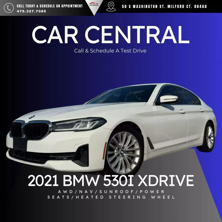 2021 BMW 5 Series 530i xDrive Sedan 4D for sale in Milford, CT