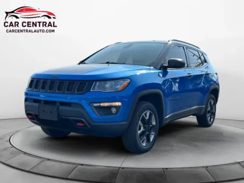 Blue 2017 Jeep Compass All New Trailhawk Sport Utility 4D for sale in Milford, CT