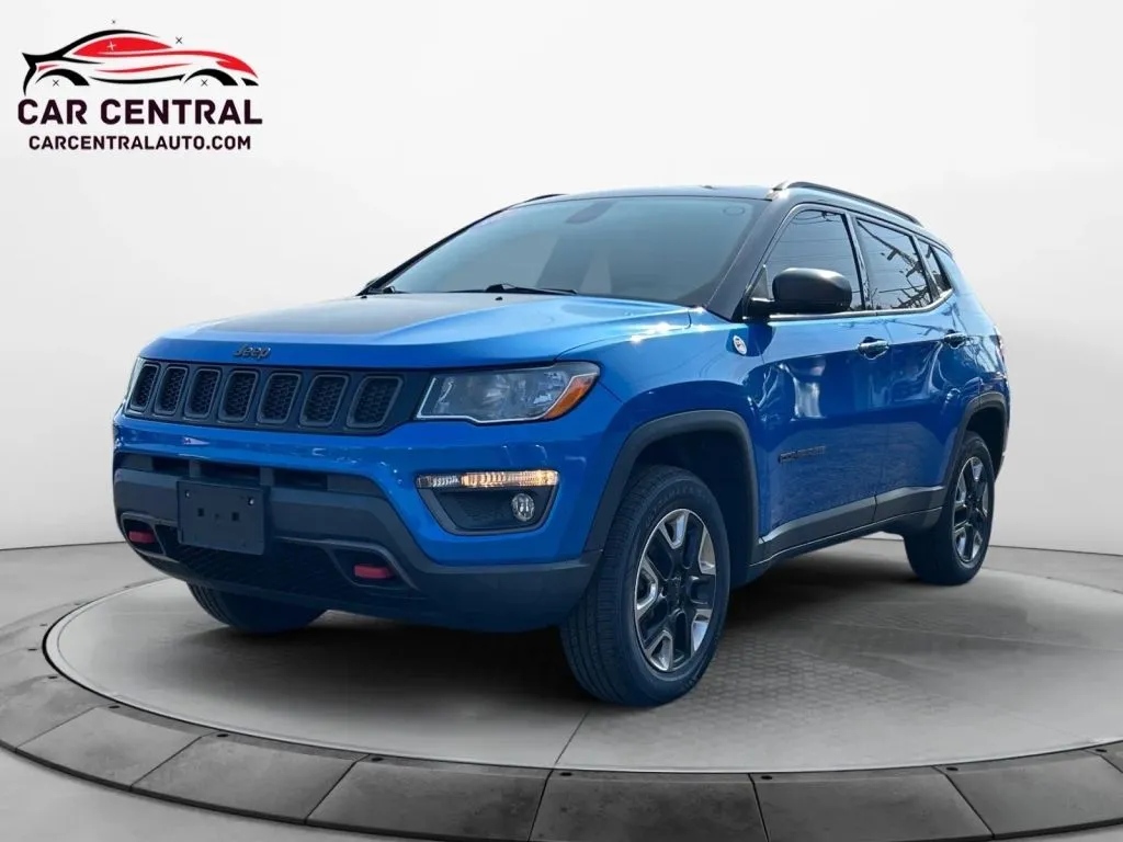 Blue 2017 Jeep Compass All New Trailhawk Sport Utility 4D for sale in Milford, CT