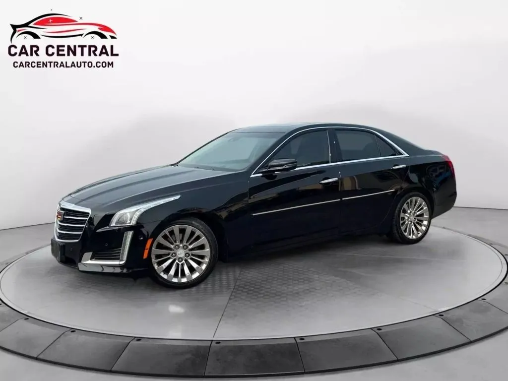 Black 2016 Cadillac CTS 2.0 Performance Collection Sedan 4D for sale in Milford, CT