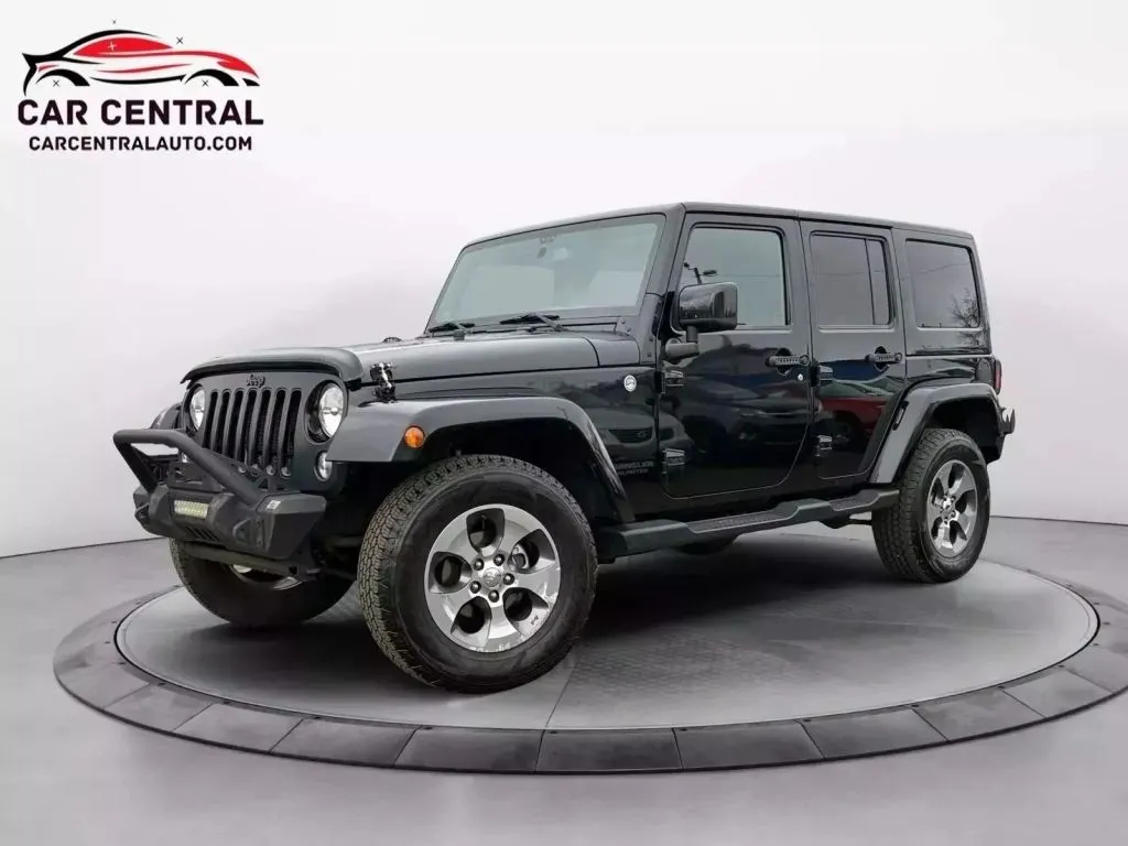 Black 2014 Jeep Wrangler Unlimited Sahara Sport Utility 4D for sale in Milford, CT
