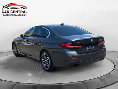 Another view of 2021 BMW 5 Series 540i xDrive for sale in Milford, CT at Car Central Milford