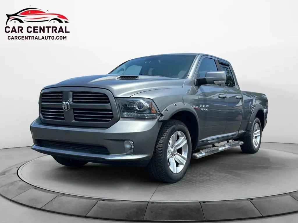 Gray 2013 Ram 1500 Quad Cab Sport Pickup 4D 6 1/3 ft for sale in Milford, CT