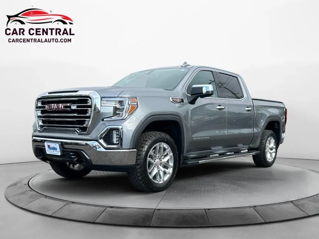 Gray 2019 GMC Sierra 1500 Crew Cab SLT Pickup 4D 5 3/4 ft for sale in Milford, CT