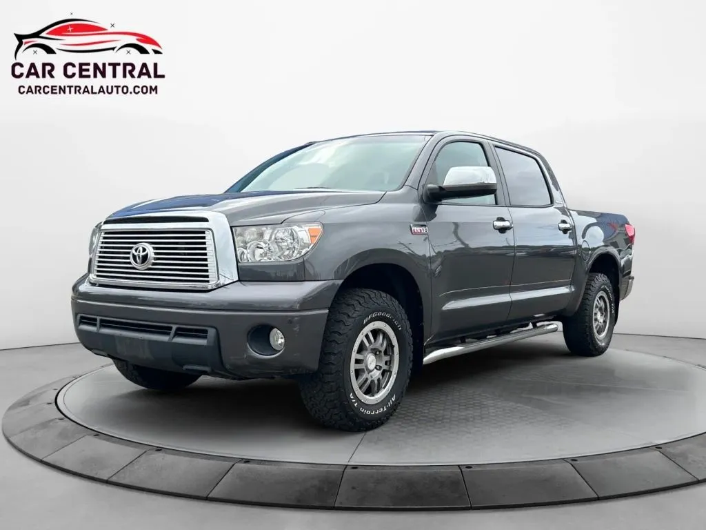 Gray 2013 Toyota Tundra CrewMax Limited Pickup 4D 5 1/2 ft for sale in Milford, CT
