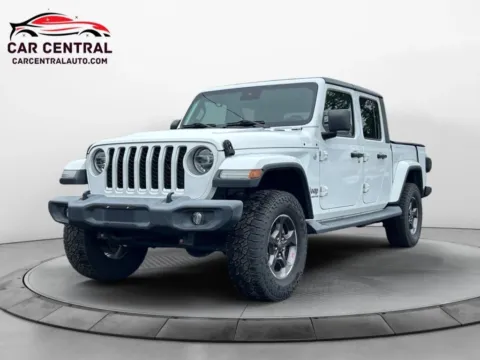 White 2020 Jeep Gladiator Overland Pickup 4D 5 ft for sale in Milford, CT