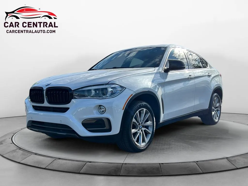 White 2018 BMW X6 xDrive35i for sale in Milford, CT