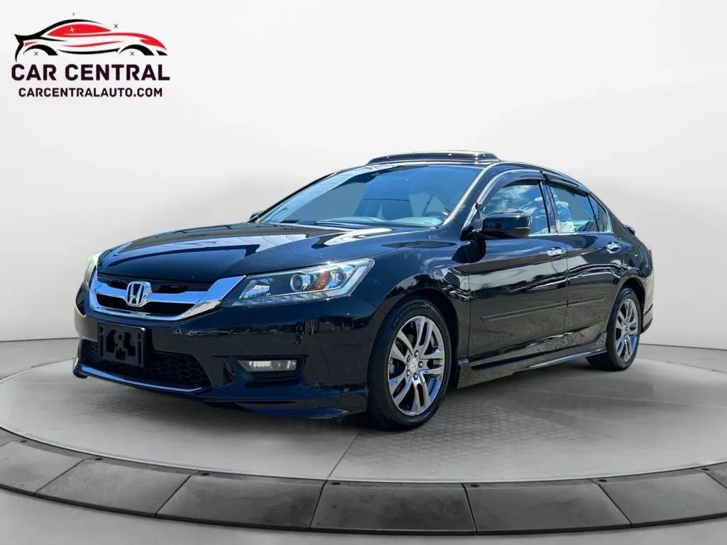 Black 2014 Honda Accord EX-L Sedan 4D for sale in Milford, CT