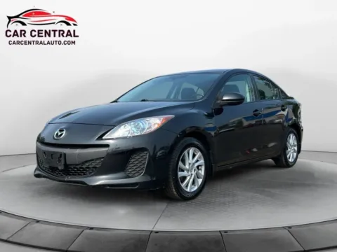 Black 2012 MAZDA MAZDA3 i Touring Sedan 4D for sale in Milford, CT