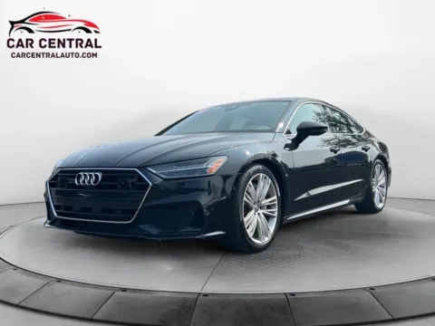 Black 2019 Audi A7 Premium Plus Sedan 4D for sale in Milford, CT