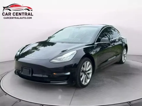 Black 2018 Tesla Model 3 Long Range Sedan 4D for sale in Milford, CT