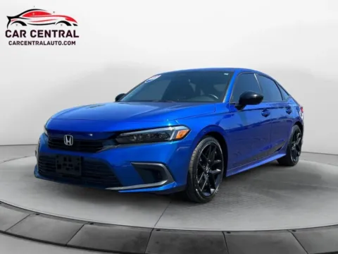 Blue 2023 Honda Civic Sport Sedan 4D for sale in Milford, CT