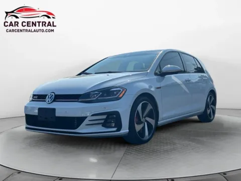 White 2019 Volkswagen Golf GTI S Hatchback Sedan 4D for sale in Milford, CT