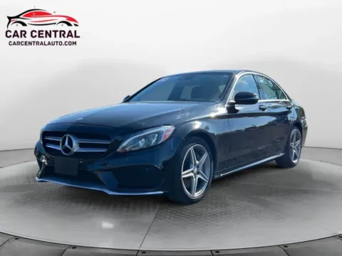 Black 2016 Mercedes-Benz C-Class C 300 4MATIC Sedan 4D for sale in Milford, CT