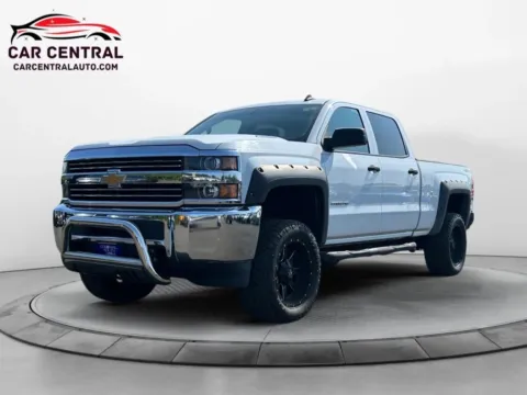 White 2015 Chevrolet Silverado 2500 HD Crew Cab LT Pickup 4D 6 1/2 ft for sale in Milford, CT