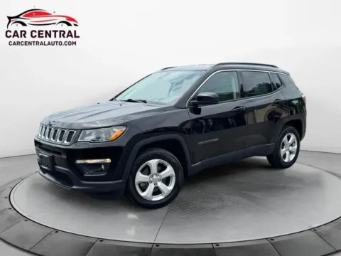 Black 2018 Jeep Compass Latitude Sport Utility 4D for sale in Milford, CT