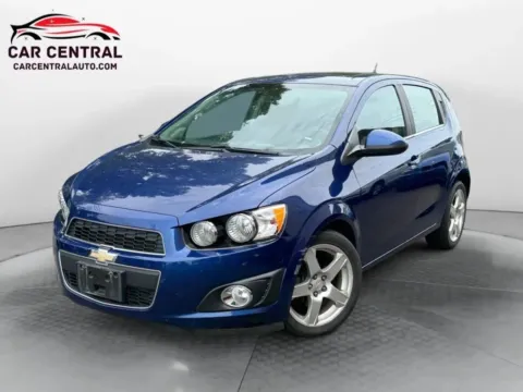 Blue 2013 Chevrolet Sonic LTZ Hatchback Sedan 4D for sale in Milford, CT