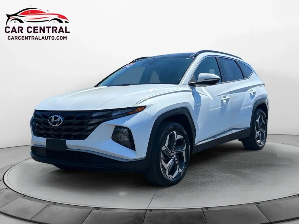 White 2022 Hyundai Tucson Hybrid SEL Convenience Sport Utility 4D for sale in Milford, CT