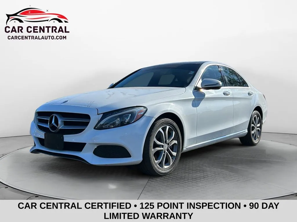 White 2016 Mercedes-Benz C-Class C 300 for sale in Milford, CT
