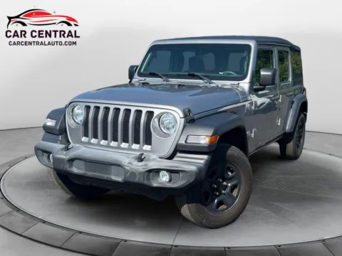 Silver 2018 Jeep Wrangler Unlimited Sport for sale in Milford, CT