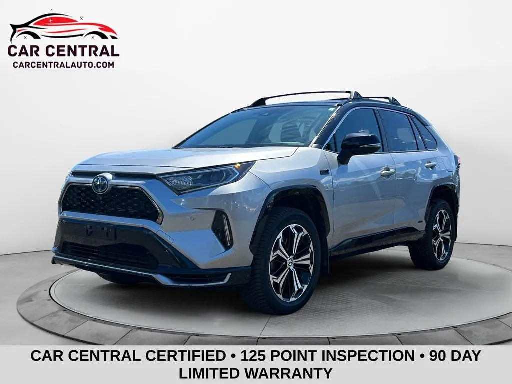 Silver 2021 Toyota RAV4 Prime XSE for sale in Milford, CT